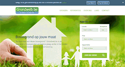 Desktop Screenshot of grondweb.be