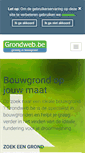 Mobile Screenshot of grondweb.be
